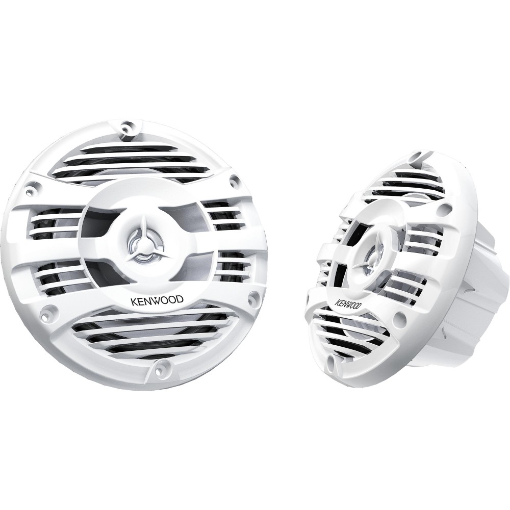 Kenwood KFC-1653MRW 6.5' Marine Coaxial Speakers
