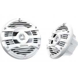Kenwood KFC-1653MRW 6.5' Marine Coaxial Speakers
