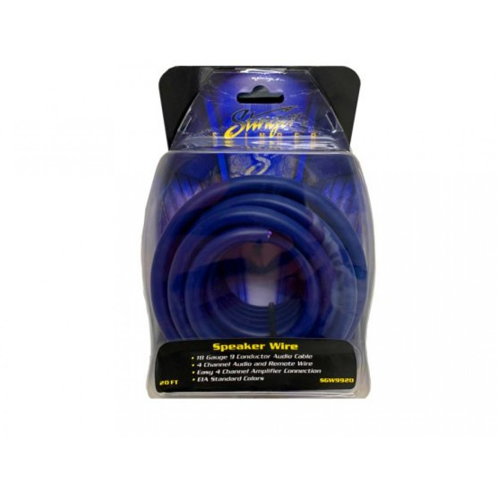 Stinger SGW9920 4-Channel Speaker Cables