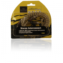 Stinger STI126 1.8M RCA Cables