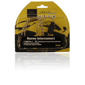 Stinger STI12YF RCA Splitters