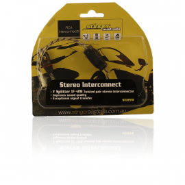 Stinger STI12YM RCA Splitters