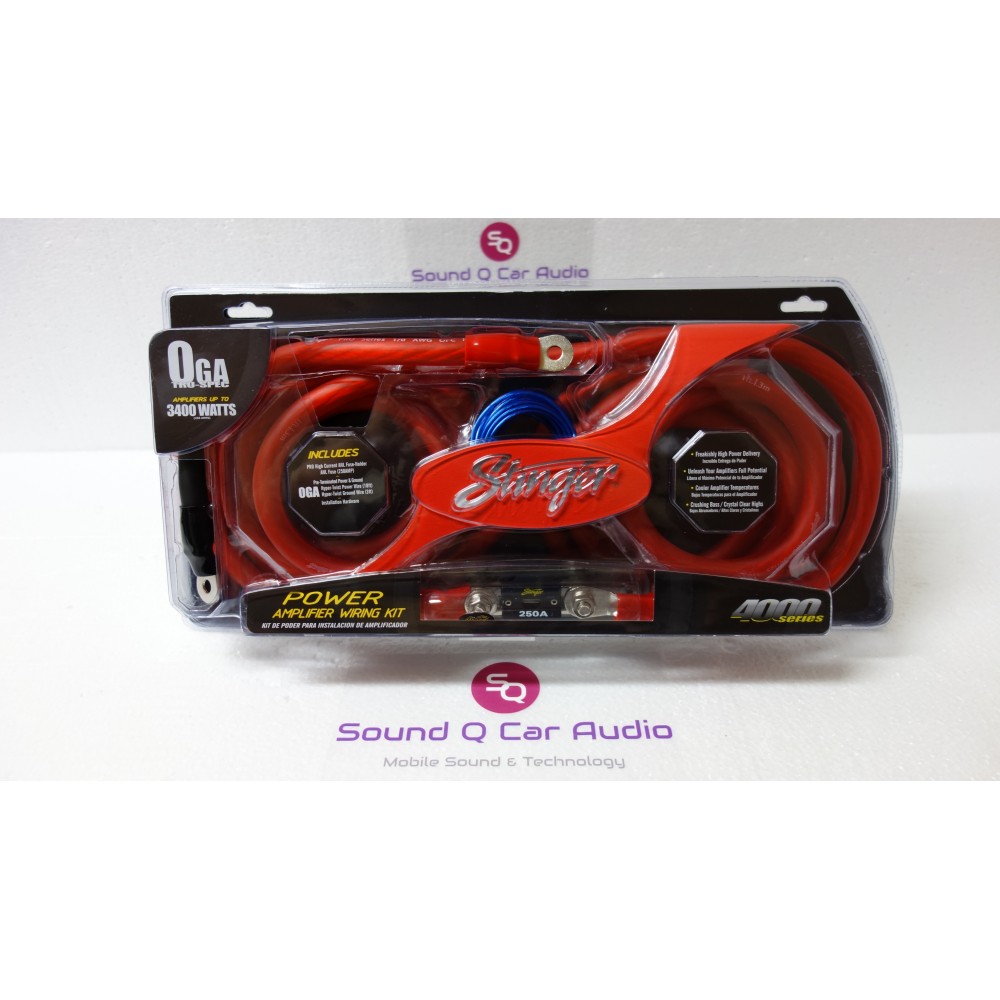 Stinger SK4201 0-Gauge Amplifier Wiring Kit