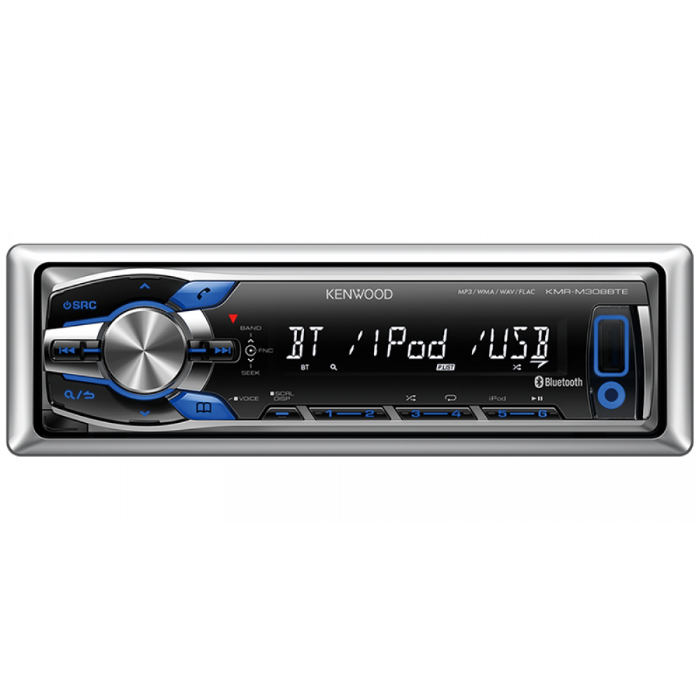 Kenwood KMR-M308BTE Marine USB/BT Receiver OUT OF STOCK!